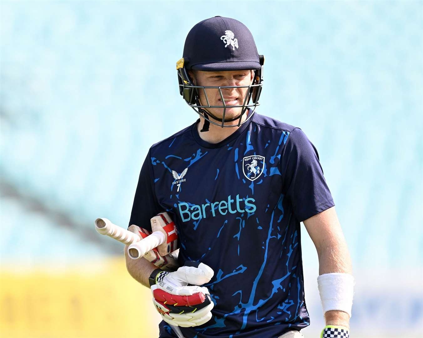 Club captain Sam Billings – is unlikely to now play for Kent until after The Hundred competition but may return for their County Championship run-in. Picture: Keith Gillard