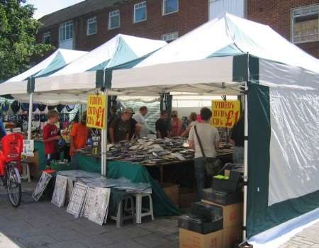 Canterbury market - protests are expected when councillors decide its future tonight