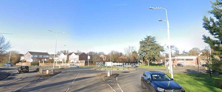 The crash happened on the A224 London Road, Riverhead, near Sevenoaks. Picture: Google