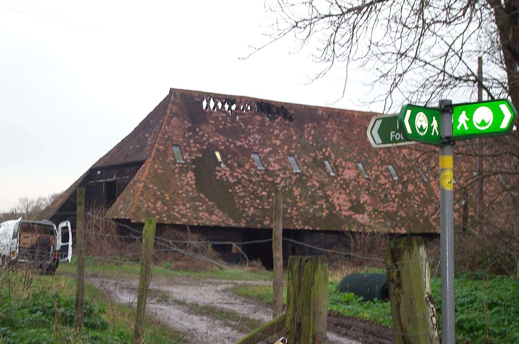 Manor Farm Barn in Parsonage Lane, Frindsbury, would be turned into a wedding venue if the plans get the go-ahead. Stock picture