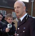 ACC Adrian Leppard revealing news of the latest arrests at Kent Police HQ. Picture: MATT WALKER