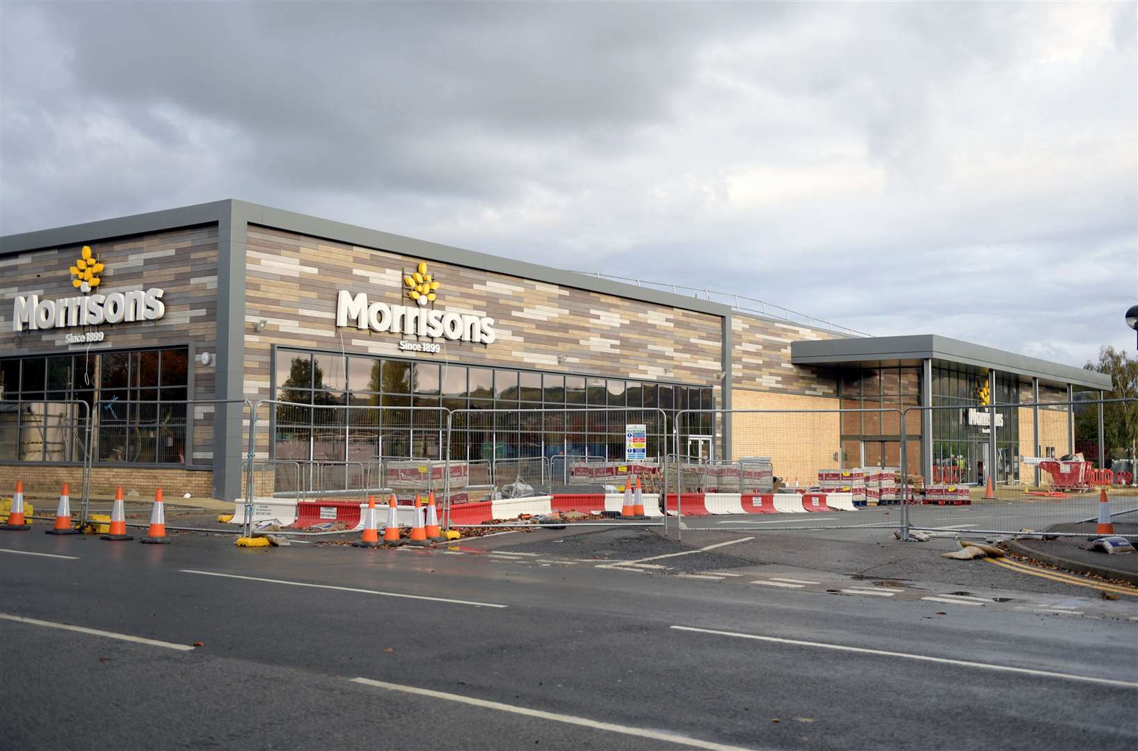 The new Morrisons opened one year after the blaze. Picture: Barry Goodwin