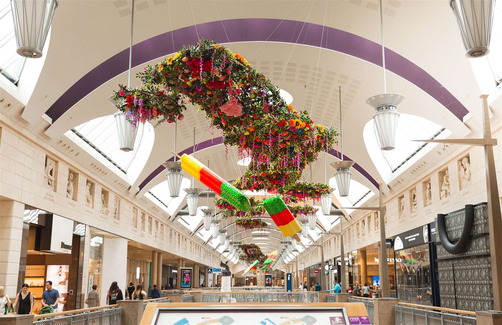 Lollydays at Bluewater will be on display throughout the summer holidays until September 14. Picture: Bluewater
