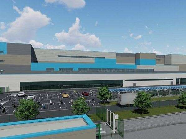 Amazon is set to open a £205m "Mega Shed" near the Dartford Crossing this summer.