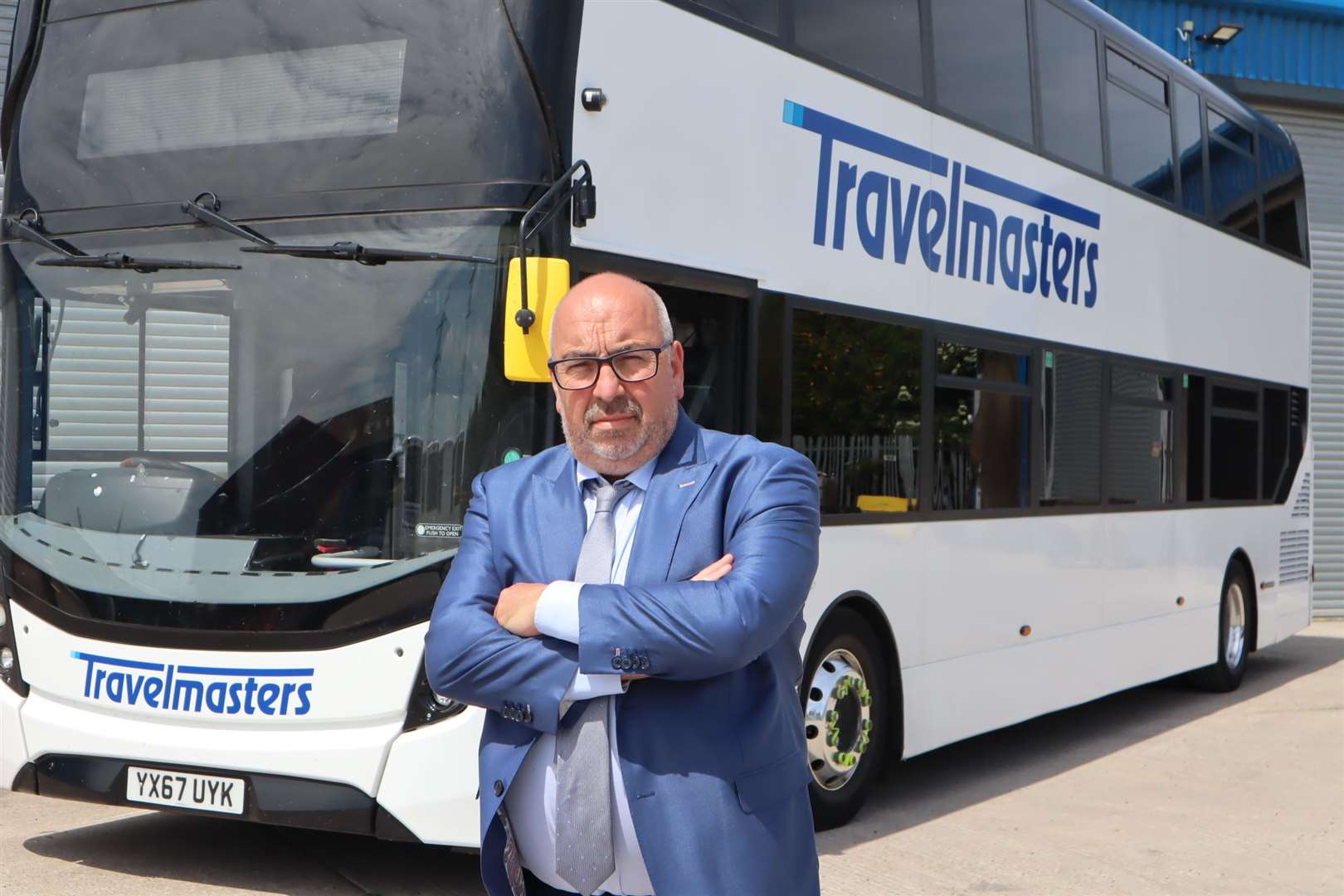 Tim Lambkin of Sheerness coach firm TravelMasters