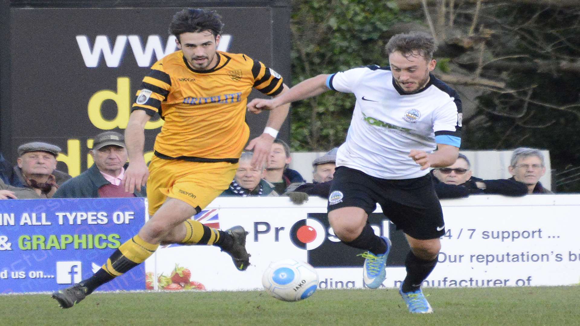 Maidstone left-back Tom Mills Picture: Paul Amos