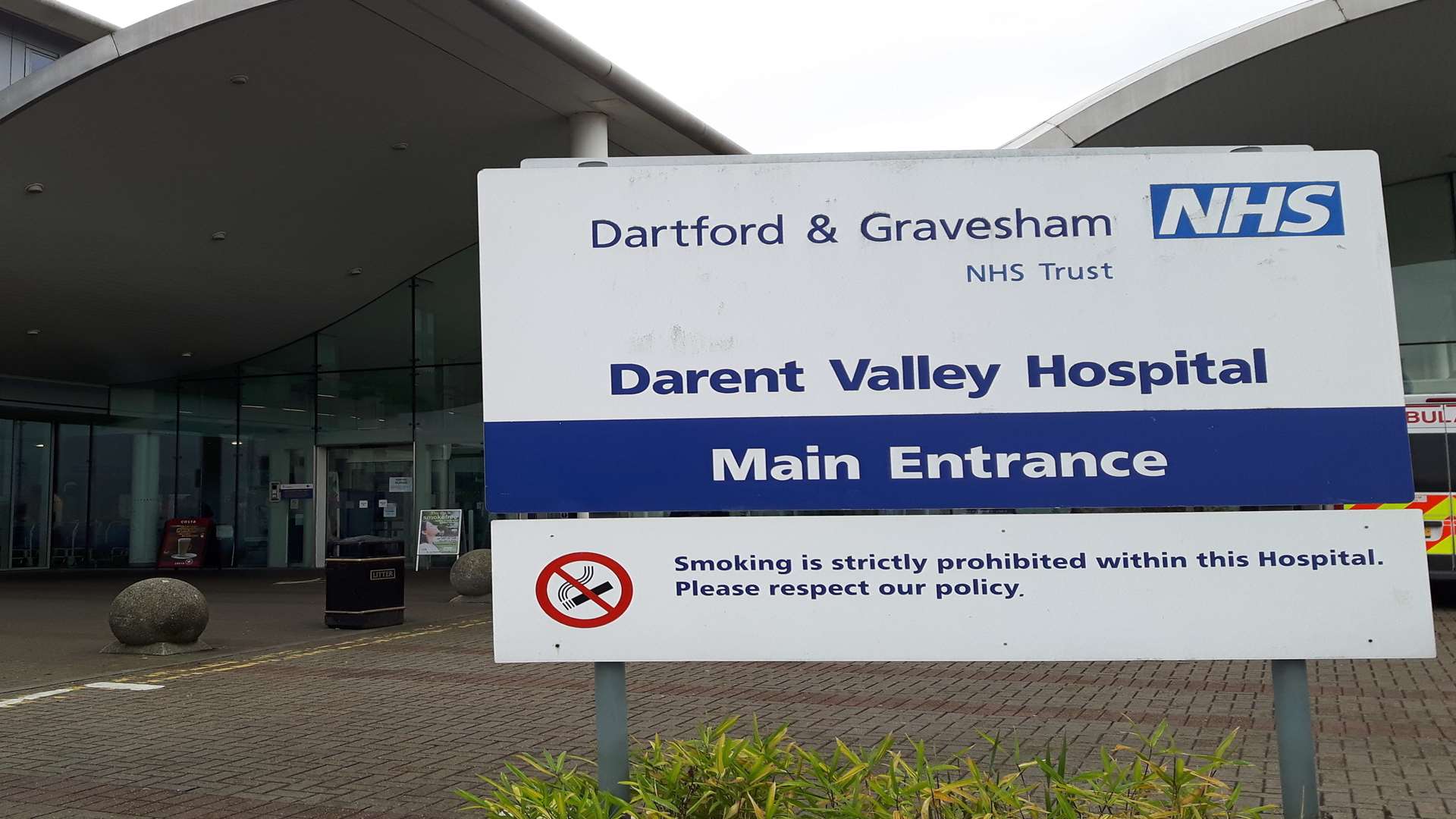 Darent Valley Hospital saw a four-fold increase in incidents