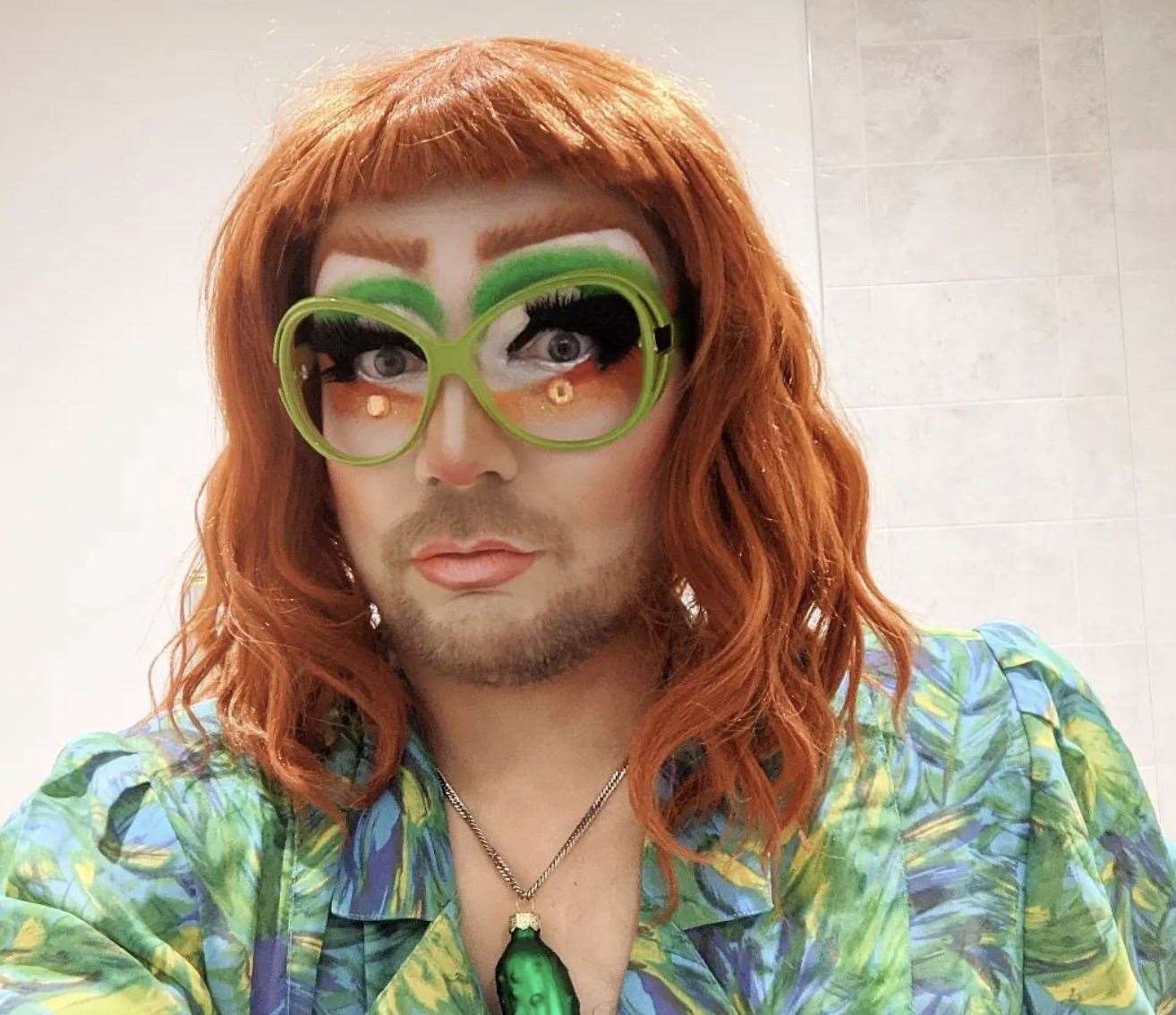 Janet is an up and coming drag queen. Picture: Janet District Council