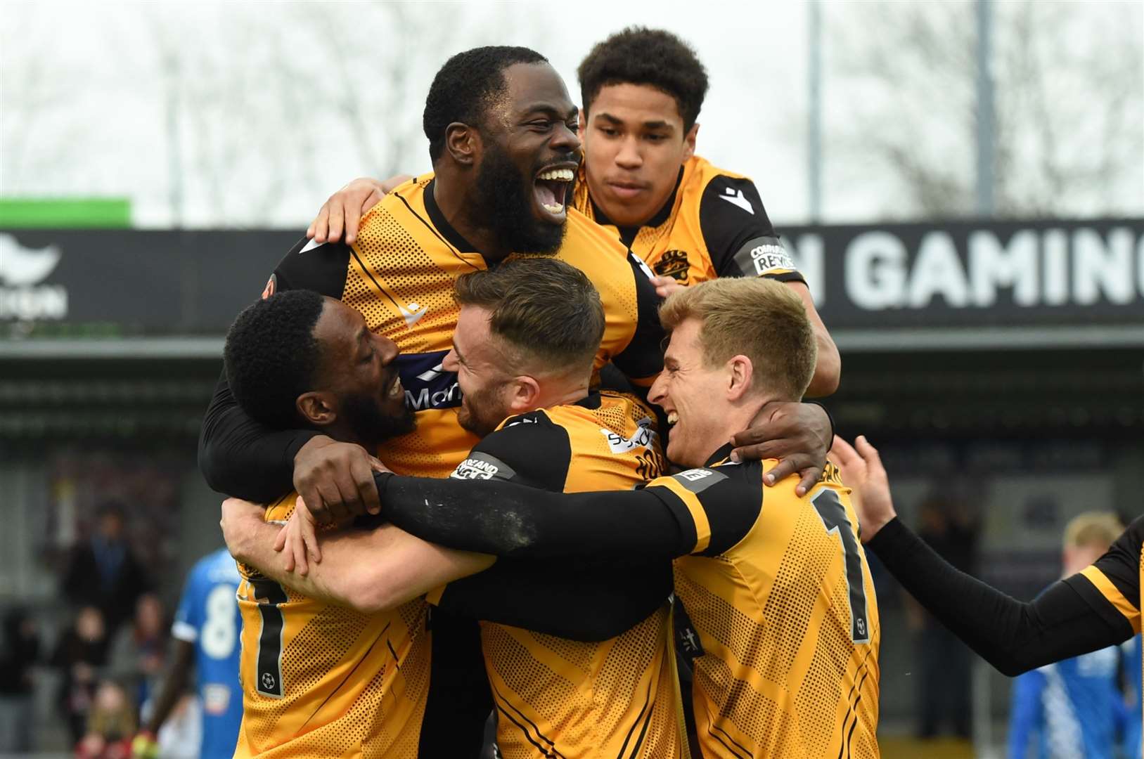 Maidstone won 4-0 at Eastleigh in the last round. Picture: Steve Terrell
