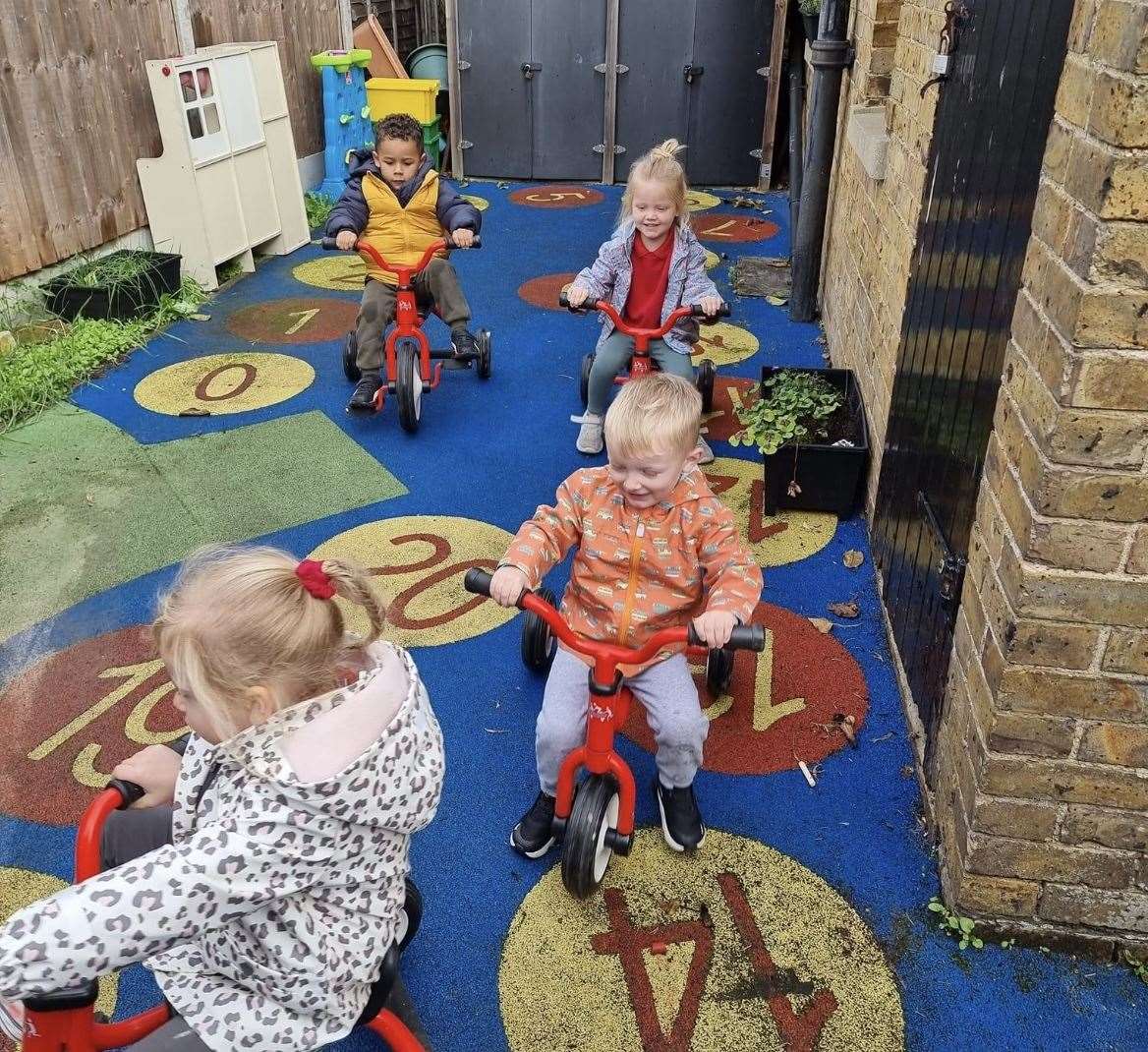 The school provides early education and childcare. Picture: Naomi Ruth