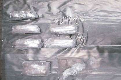 The street value of the drugs was calculated at £238,000