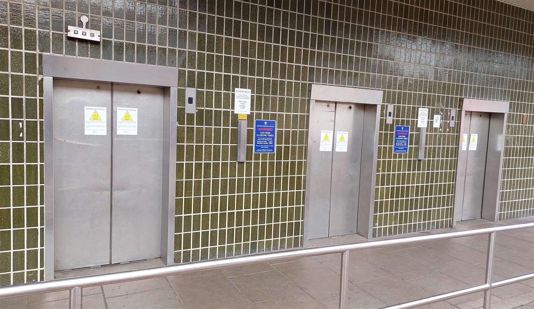 The lifts at the Edinburgh Road car park in Ashford have closed again after a safety inspection (57830725)