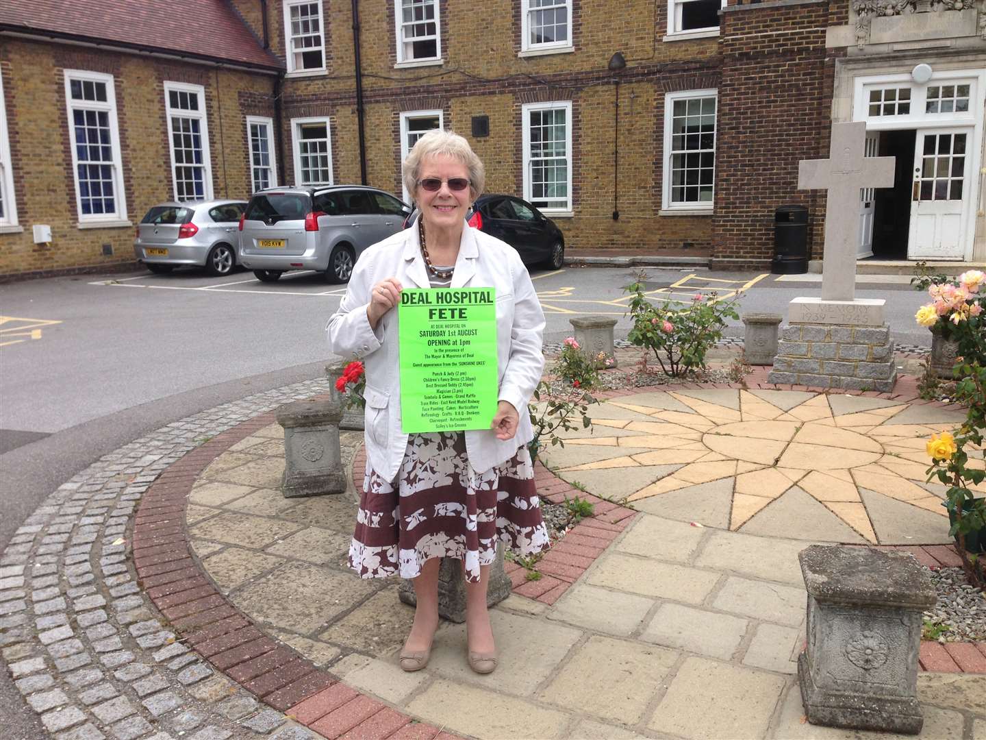 Maureen Bane is looking forward to Saturday's family fun at Deal Hospital Fete Location