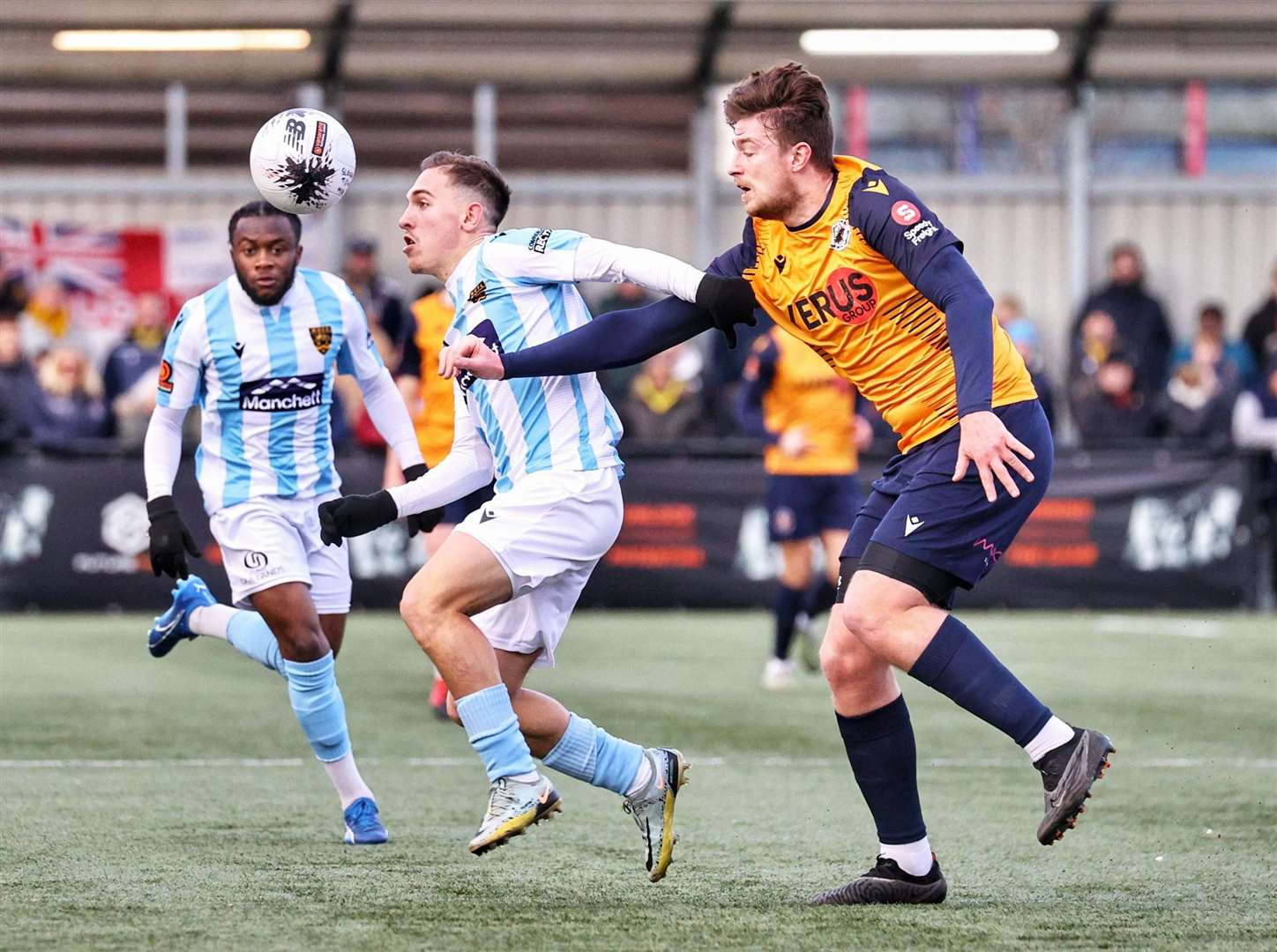 Matt Rush in action for Maidstone at Slough. Picture: Helen Cooper