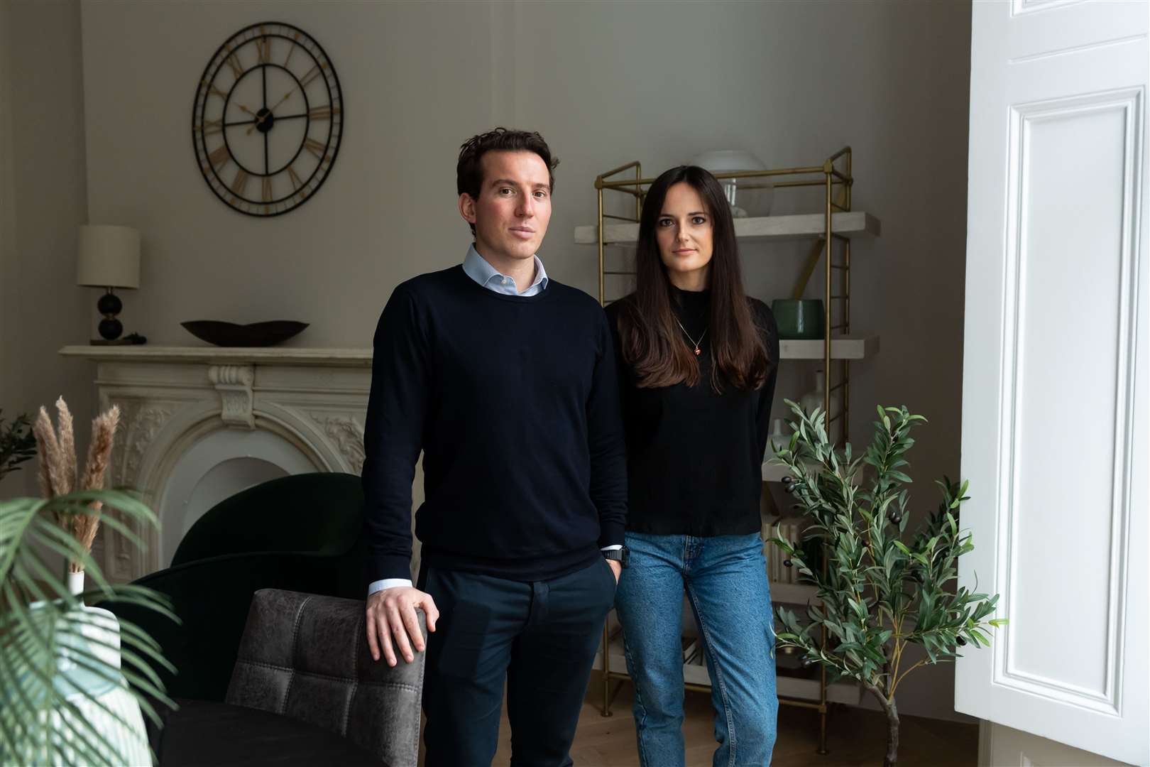 Mr Turnier and Mrs Corell run their architecture company, Arcvelop together. Photo: Marc Turnier