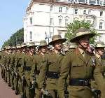 Gurkhas marching through Folkestone earlier this year when they were granted the Freedom of Folkestone