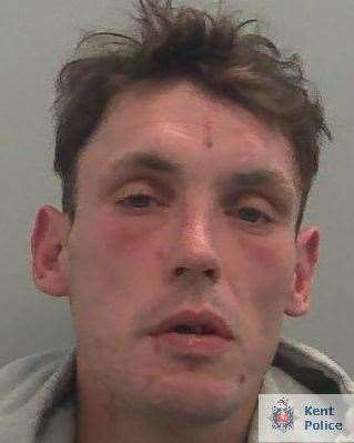 Mark Dunn, of Maidstone Road, Chatham, stole hair dryers, straighteners and hair extensions. Picture: Kent Police