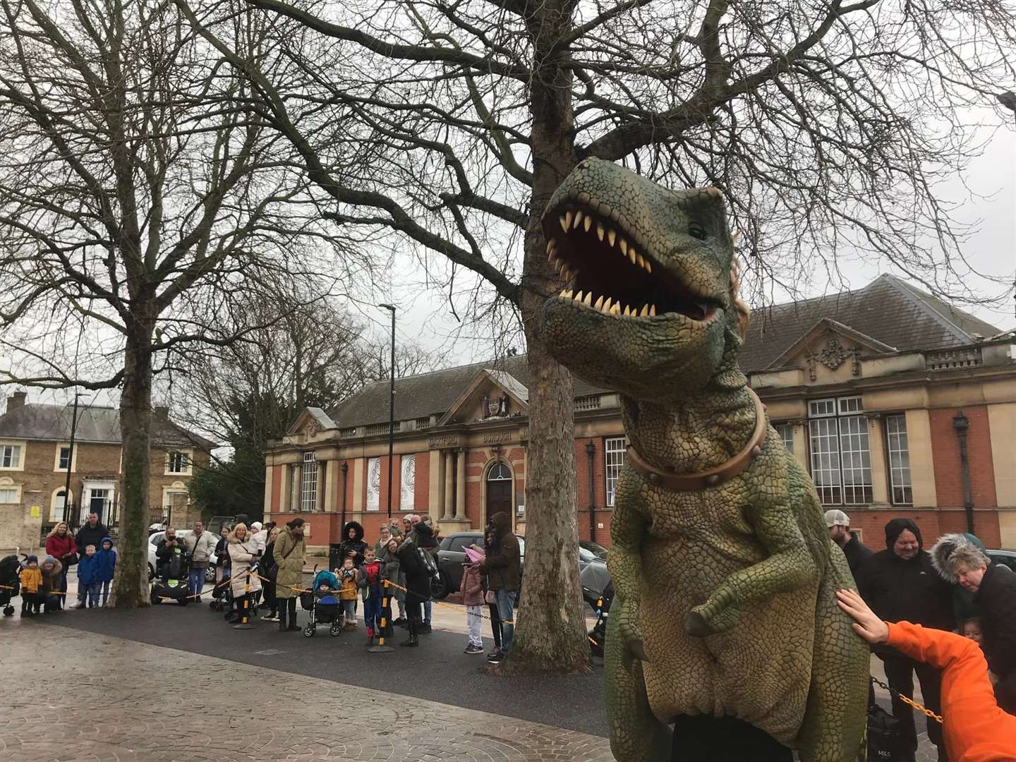 It roared its way into the crowd. Picture: Dartford Borough Council