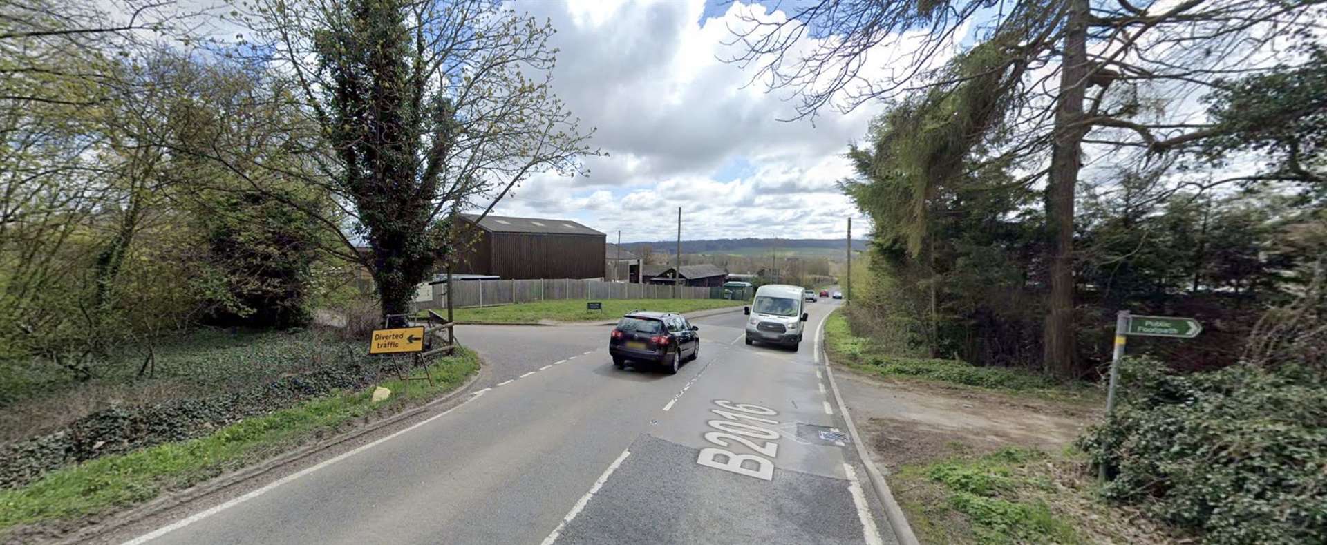 It happened on Seven Mile Lane near the junction for Willow Wents. Picture: Google Street View