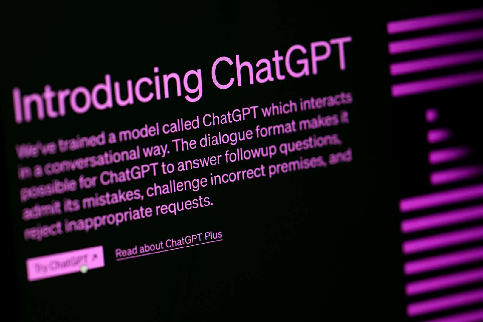 Darktrace said businesses increasingly need AI cybersecurity following the launch of ChatGPT (John Walton/PA)