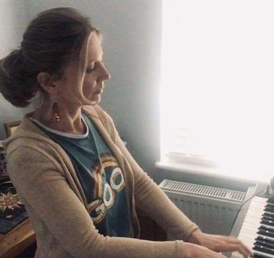 Olivija Gadeikiene has been playing the piano since she was a child