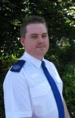 Aaron Pedwell, Whitstable's latest PCSO