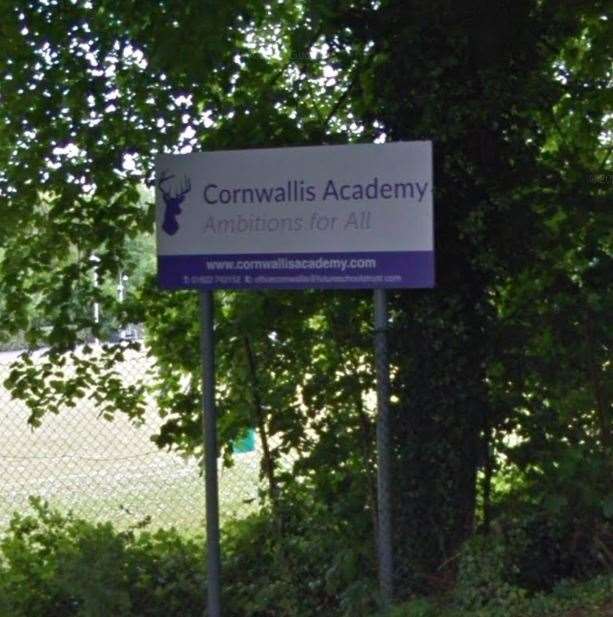 Cornwallis Academy in Maidstone has closed for one day