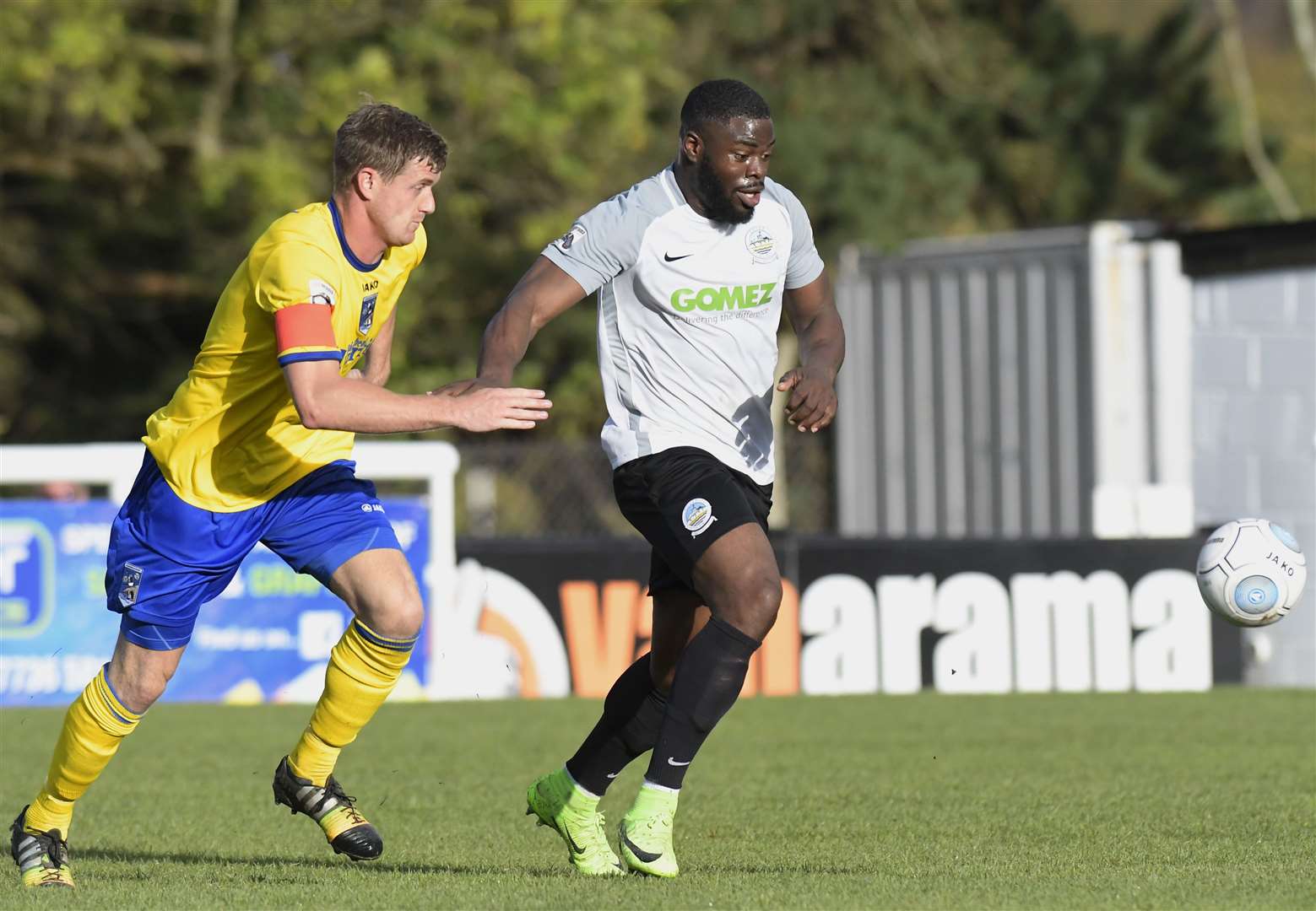 James Alabi in action for Dover Athletic Picture: Tony Flashman