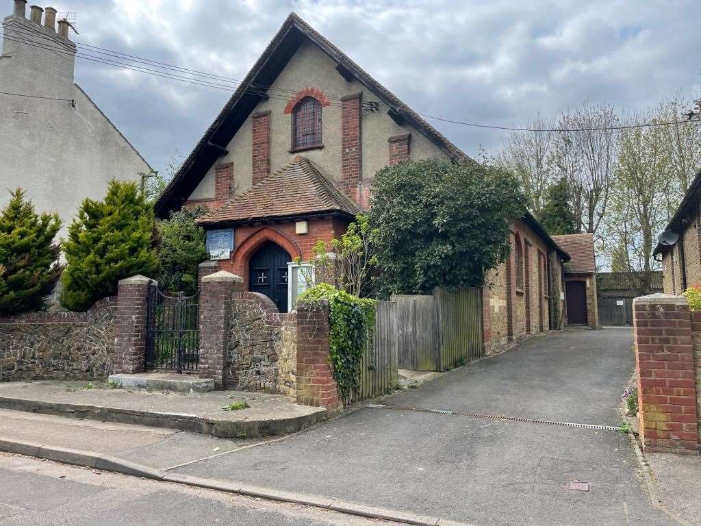 This former Methodist chapel in Lynsted Lane, Teynham, could end up going for a song when it goes under the hammer by Clive Emson Auctions. It has a guide price of £200,000