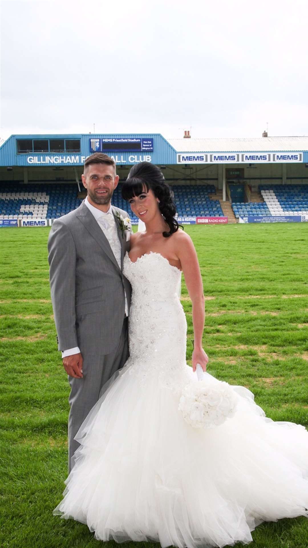 Danielle and Daniel held their wedding reception at the ground