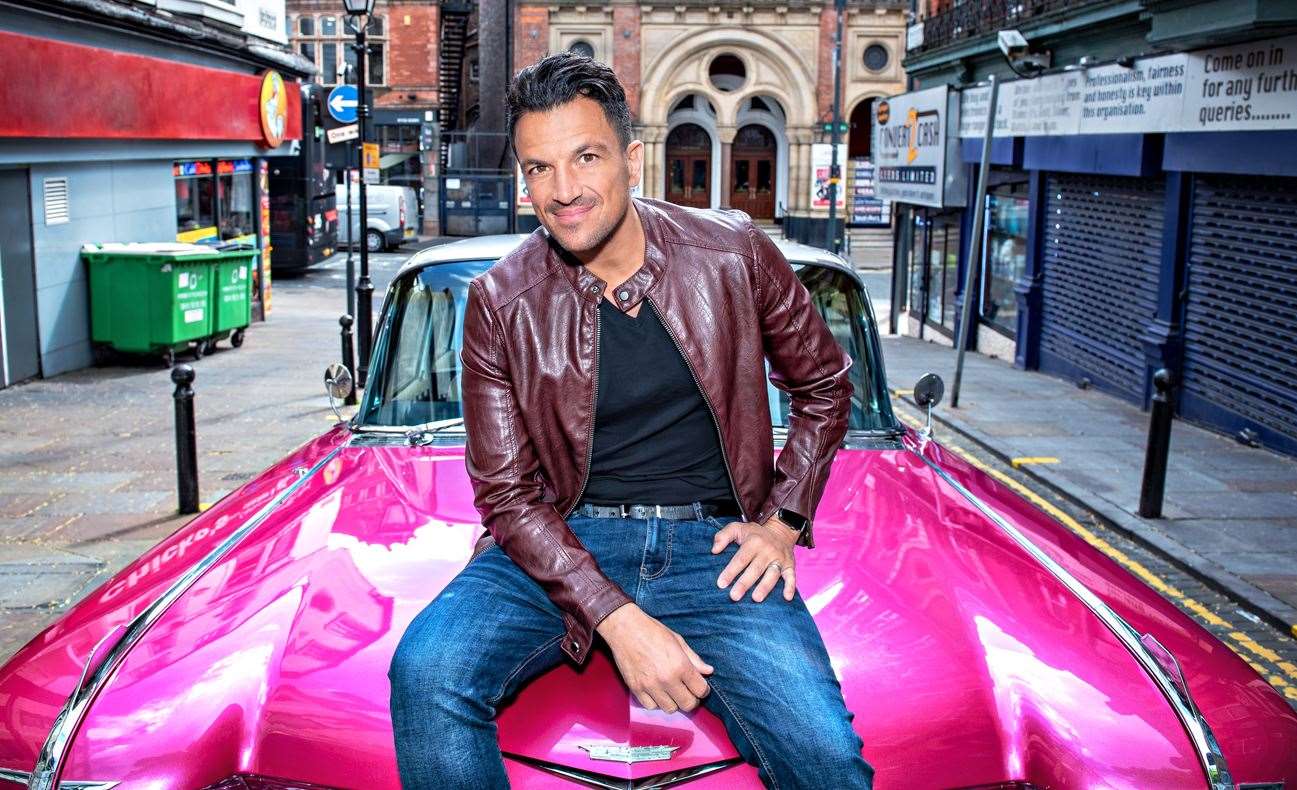 Peter Andre will star as Teen Angel in Grease the Musical Picture: Ant Robling