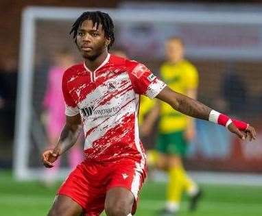 Forward Josh Ajayi has joined Dover from Ramsgate. Picture: Ian Scammell