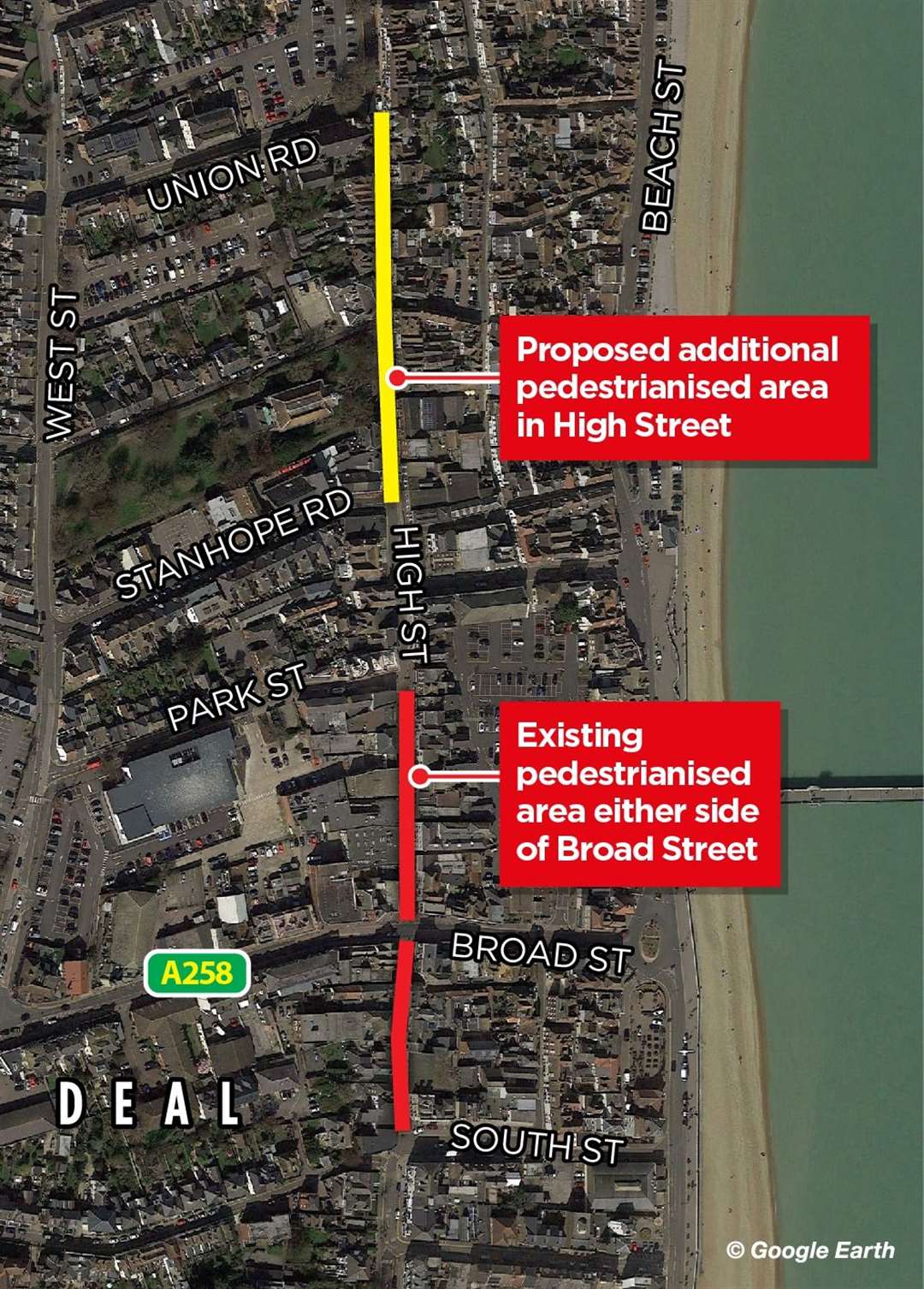 Deal Town Council is set to launch a public consultation over the proposed changes