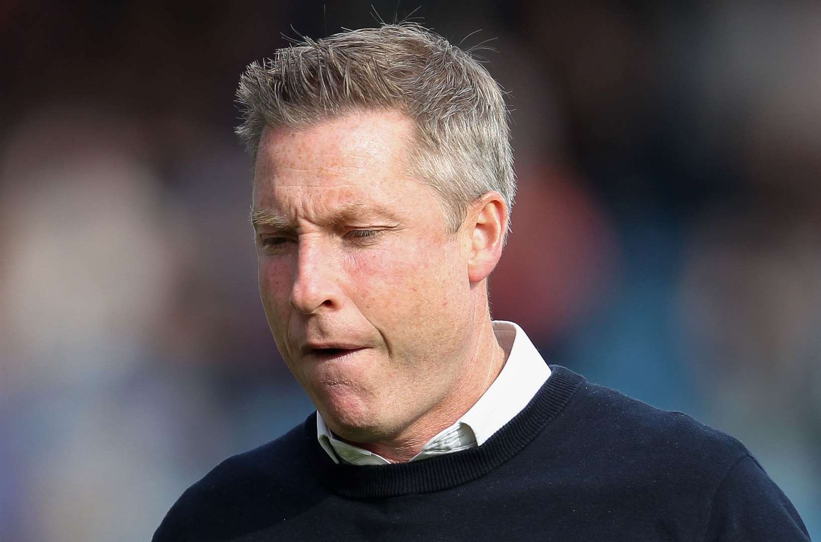 Neil Harris was unable to save the club from relegation when he took over at the end of January 2022. Picture: KPI