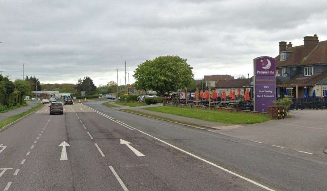 Two women were threatened in a car park in Old Thanet Way, Whitstable. Picture: Google