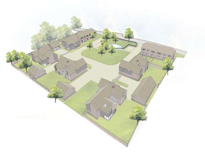 A CGI of the Monkton development. Picture OSG Architecture Ltd (20576817)