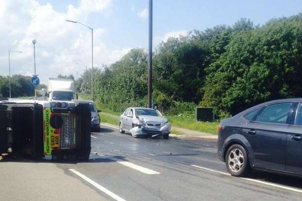 Accident on Old Thanet Way