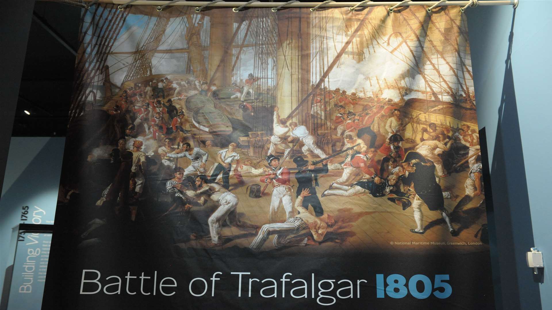 HMS Victory The Untold Story exhibition - The Battle of Trafalgar 1805