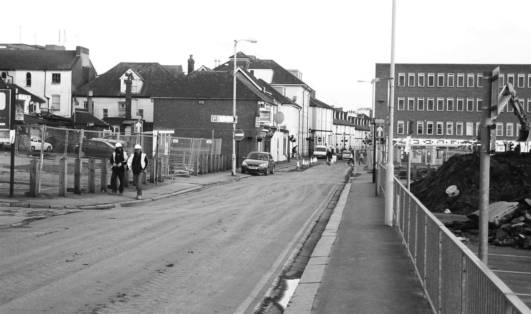 Godinton Road pictured in September 2005; this area now houses the County Square extension. Picture: Steve Salter