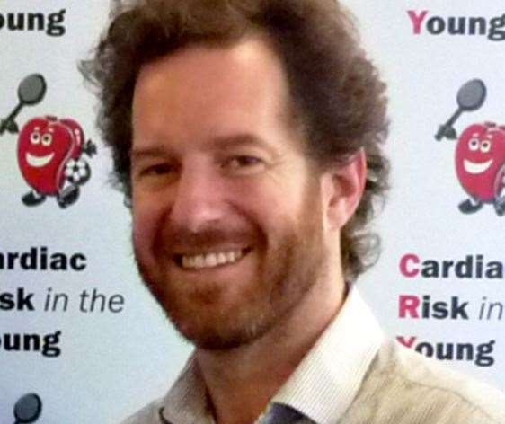 Dr Steven Cox, CEO of charity Cardiac Risk in the Young (CRY). Picture: CRY