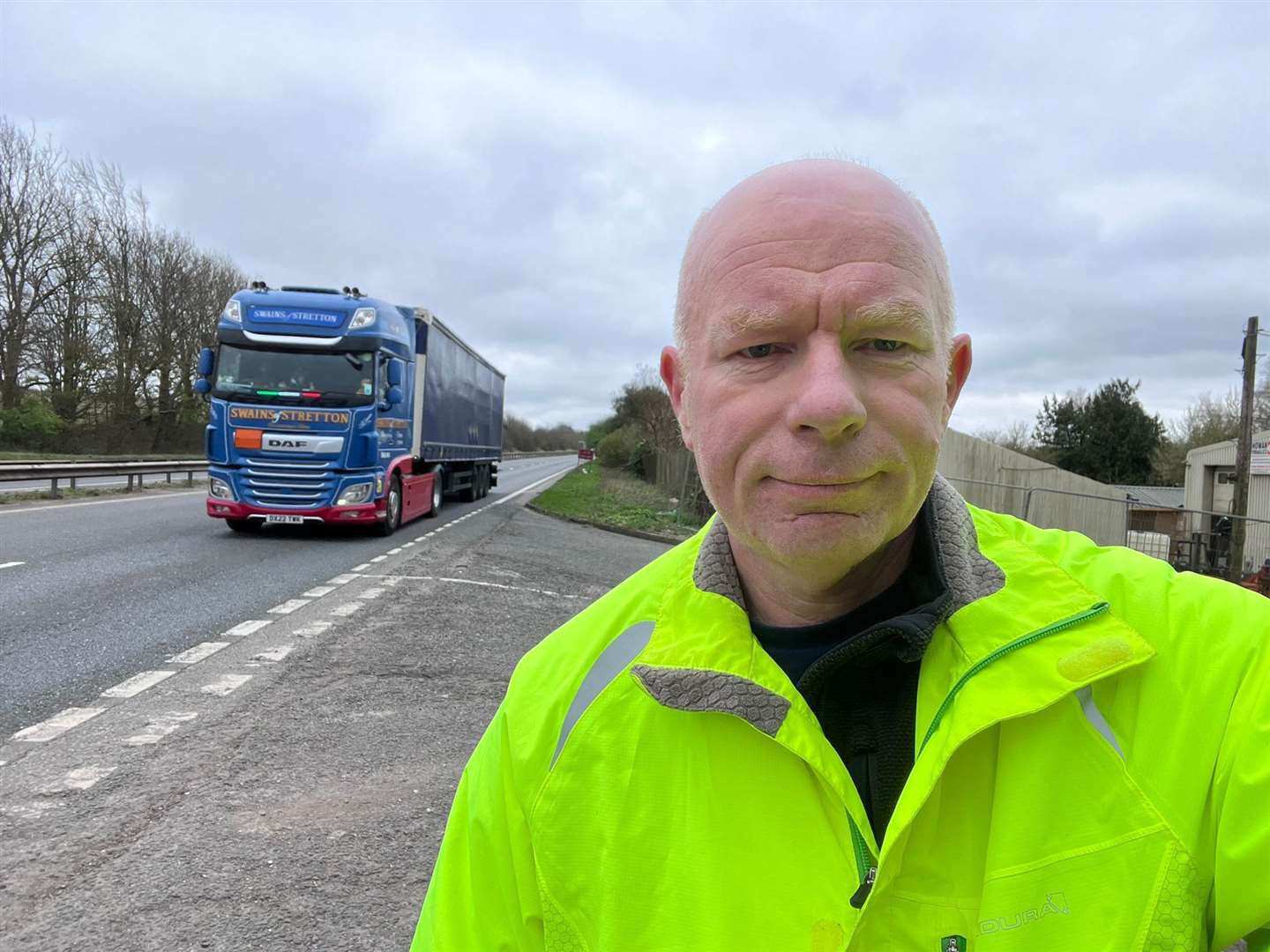 Canterbury city councillor and Kent county councillor Mike Sole says warning signs would alert drivers to the dangerous junction. Picture: Mike Sole