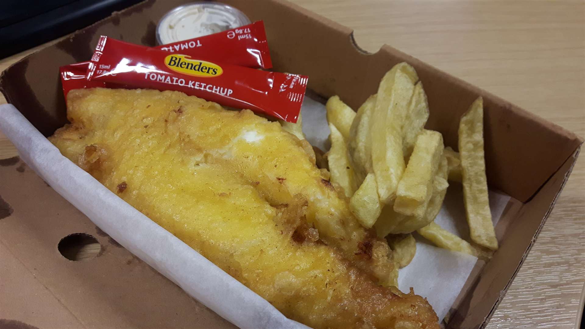 Cod and chips from Lewis’s Fish & Grill in Maidstone (27455125)