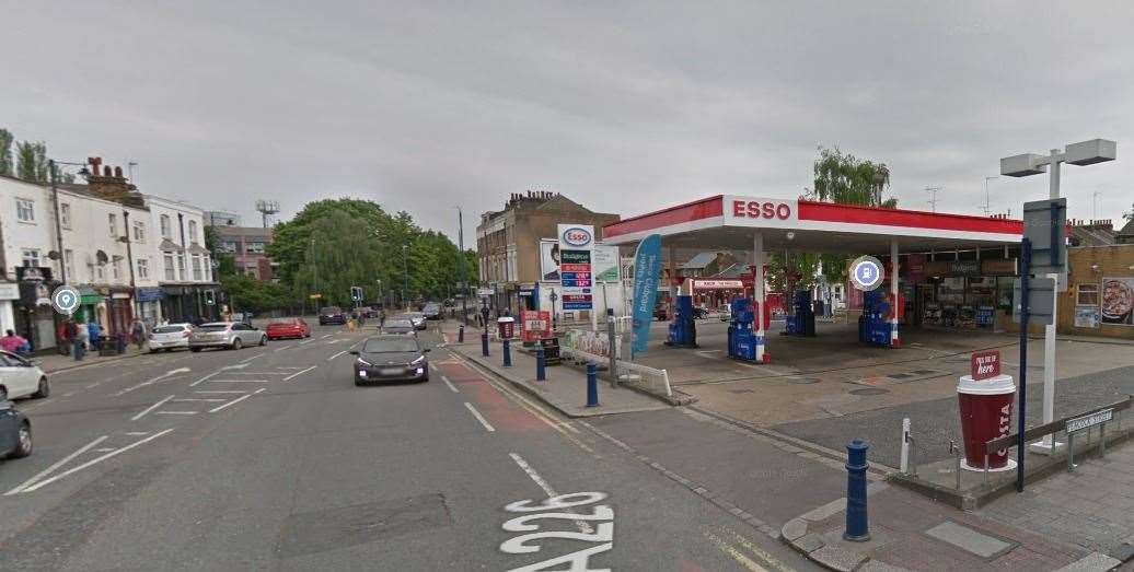 People gathering at the junction of Milton Road and Peacock Street, Gravesend, is causing complaints. Picture: Google Streetview