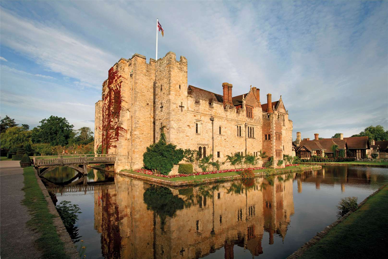 Hever Castle will remain closed from December 2 but the gardens will be open