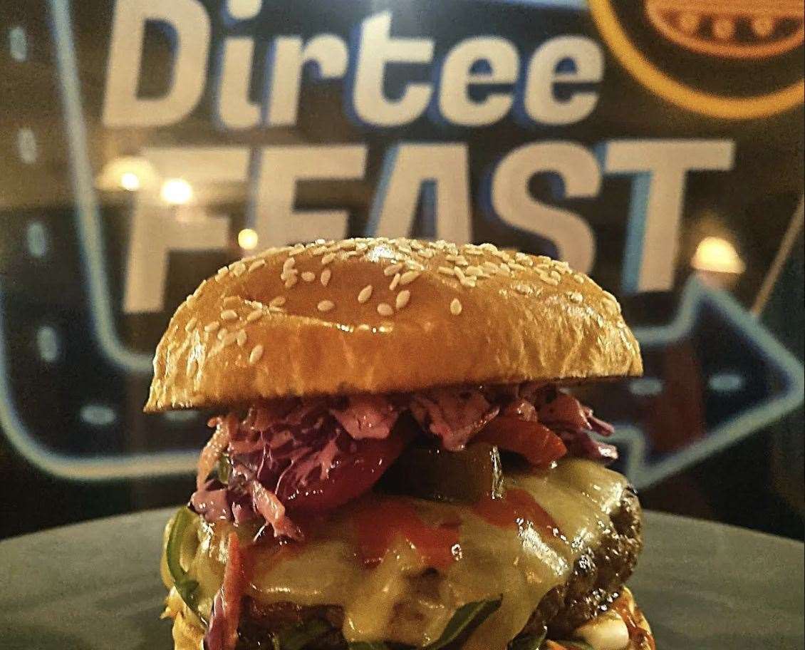 Burger joint Dirtee Feast is moving to The Churchill Tavern in Ramsgate. Picture: Dean Adams