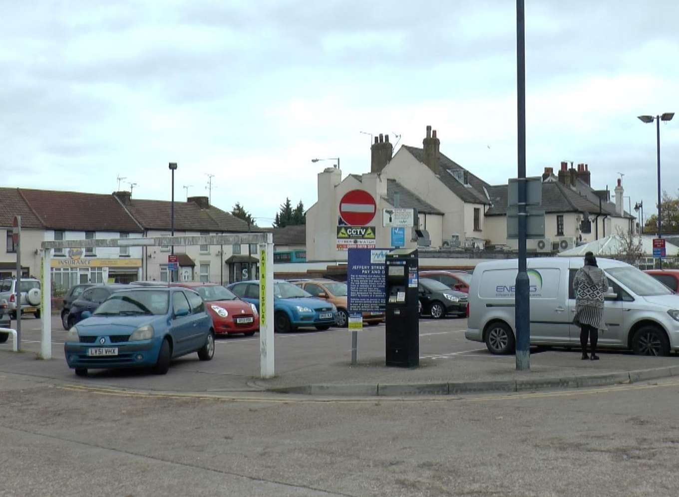 Gillingham car park where pensioner John O'connor was beaten