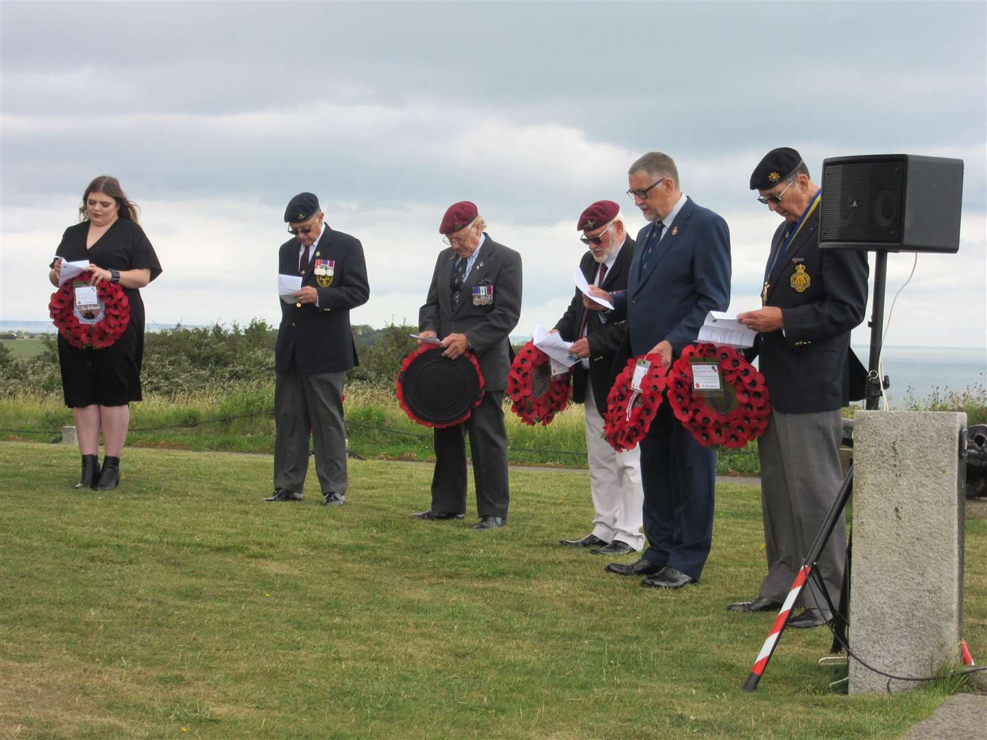 Councillors attended the memorial event to remember the heroes of the Dover Patrol