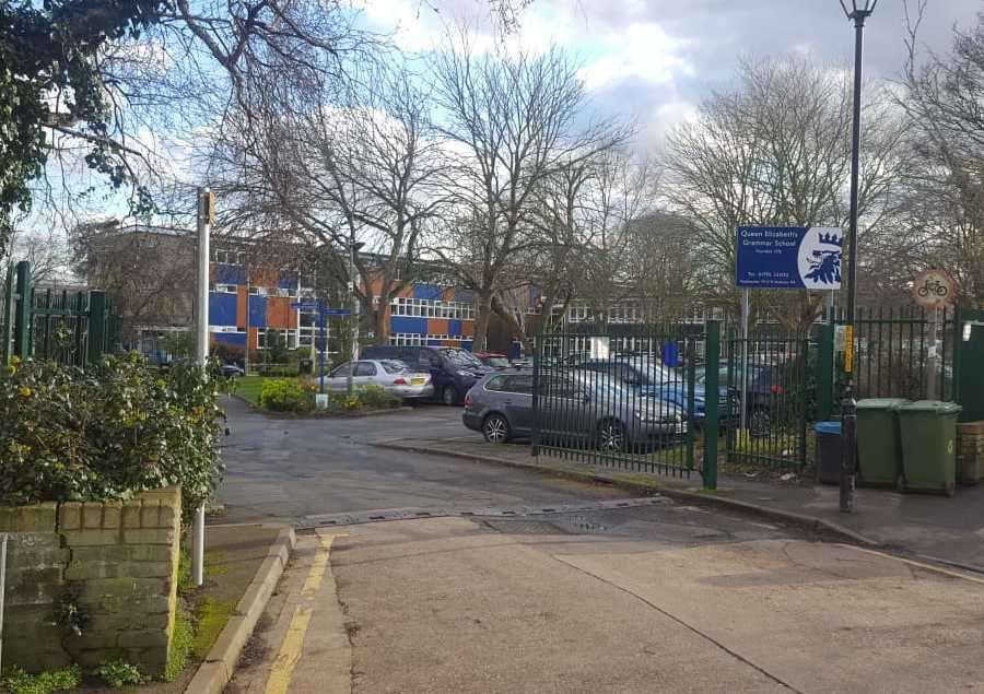 Pupils from Queen Elizabeth's Grammar School in Faversham are in isolation