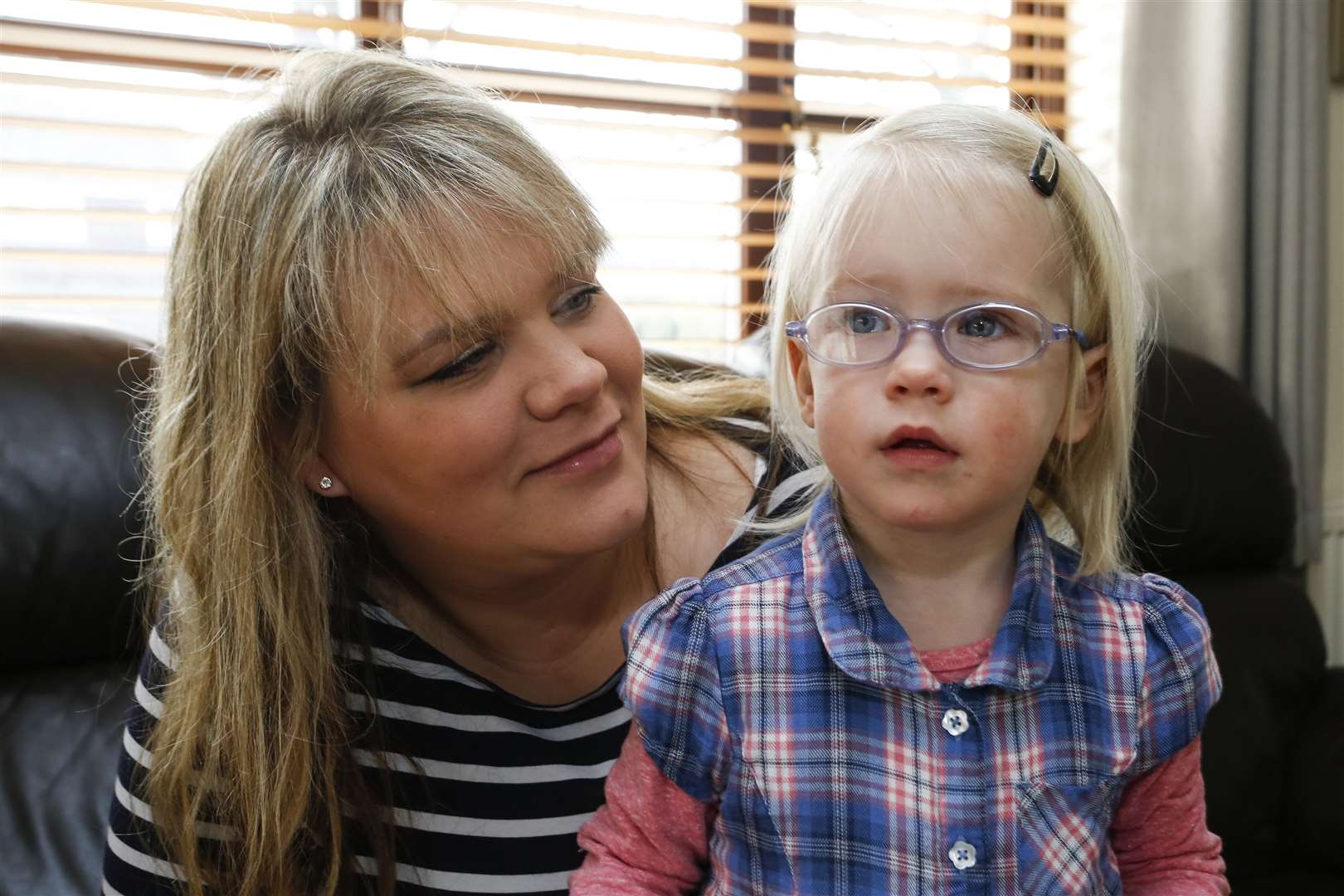 Catherine Farragher with daughter Eliana - who has a form of cerebral palsy, and needs a specialist operation.
