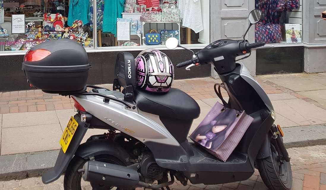 Deborah Samuels-Stuck's scooter was stolen from outside her house and later returned after fellow witches cast a spell